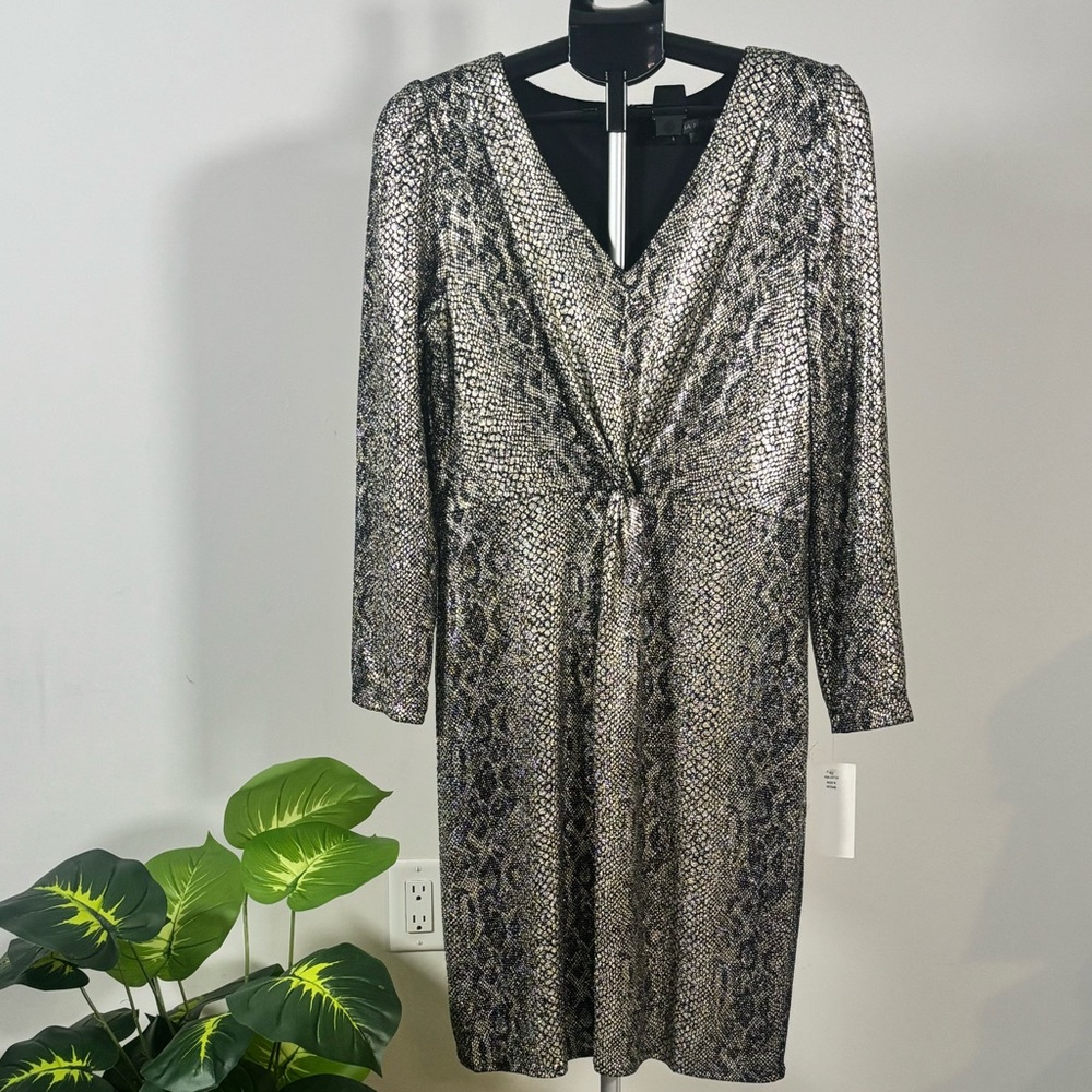 Black and Silver Textured Fabric